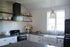 Modern Glass Pendant Lights Fixture over Kitchen Island Chrome Finish